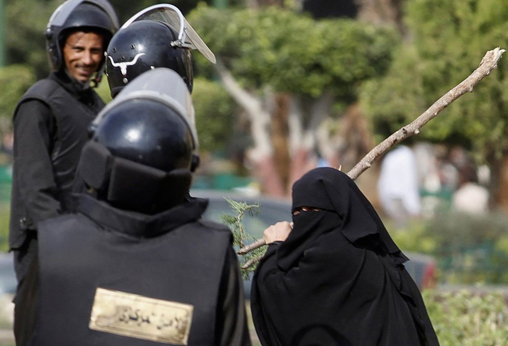 Unnerving photo from Egypt