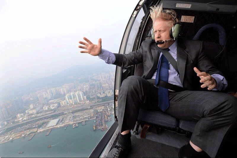Boris over the Kong